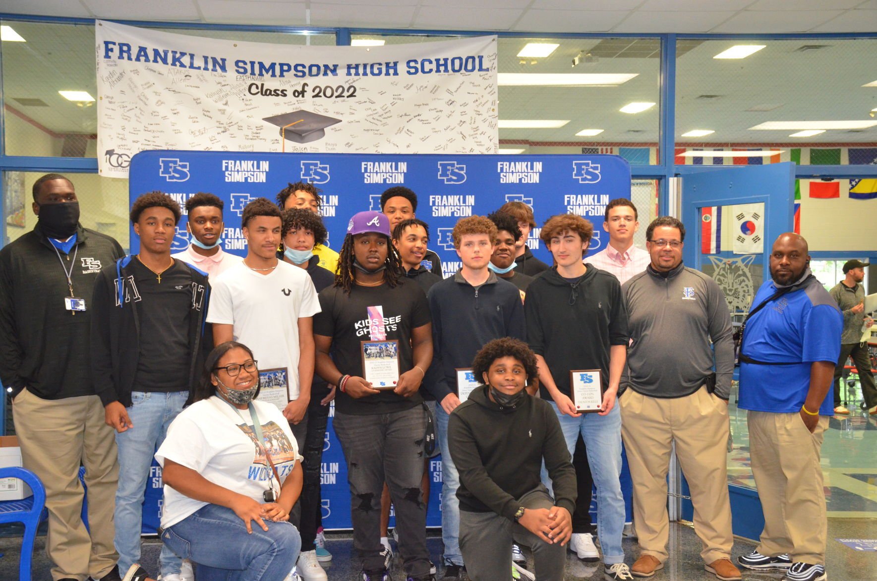 Wildcats basketball team celebrates season